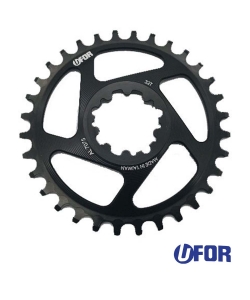 UFOR Round Chainring 32T Black DM