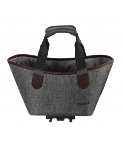 BOLSA TUBUS SISTEMA RACKTIME AGNETHA CON ADAPTADOR SNAPIT 23x27x24 cm GRIS 15 LITROS
