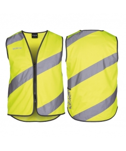 CHALECO SEGURIDAD WOWOW ROADIE ADULTO CON REFLECTANTE AMARILLO