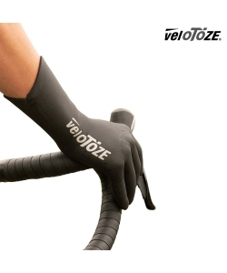 Velotoze Waterproof Cycling Glove - Black - L