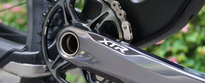 Bielas Shimano XTR con potenciómetro 4iiii